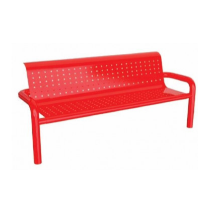 Outdoor Steel Bench Chair, IPC5